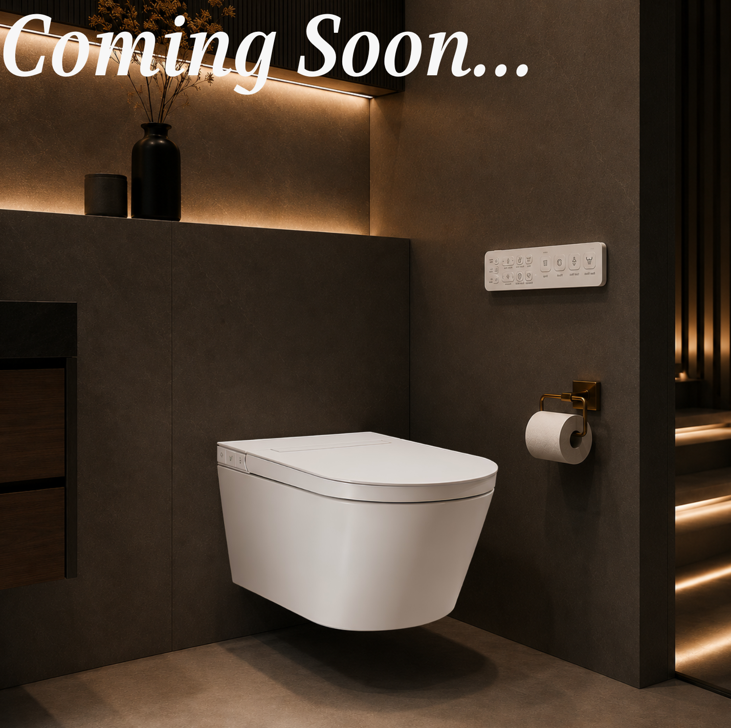 Pure Wall Smart wall-hung tankless toilet